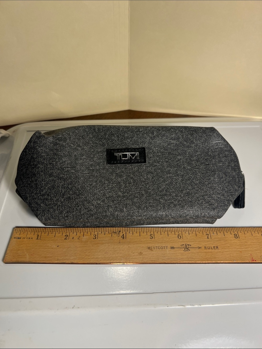 Tumi Charcoal Gray Toiletry Kit